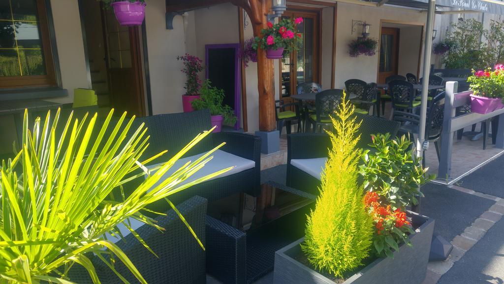 Le Point De Chute Hotel Tournavaux Exterior photo
